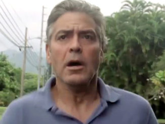 George Clooney has been permanently injured on the set of one of his films.