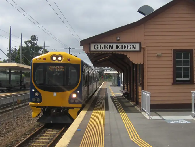 Glen Eden is one of many Haunted Train Stations Around the World