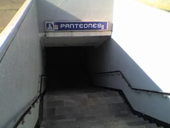 Panteones Metro station in Mexico is one of many Haunted Train Stations Around the World