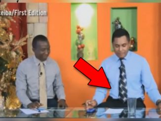 Chilling ghosts caught on Live TV
