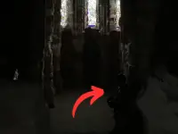 Conwy Castle Ghostly Figure